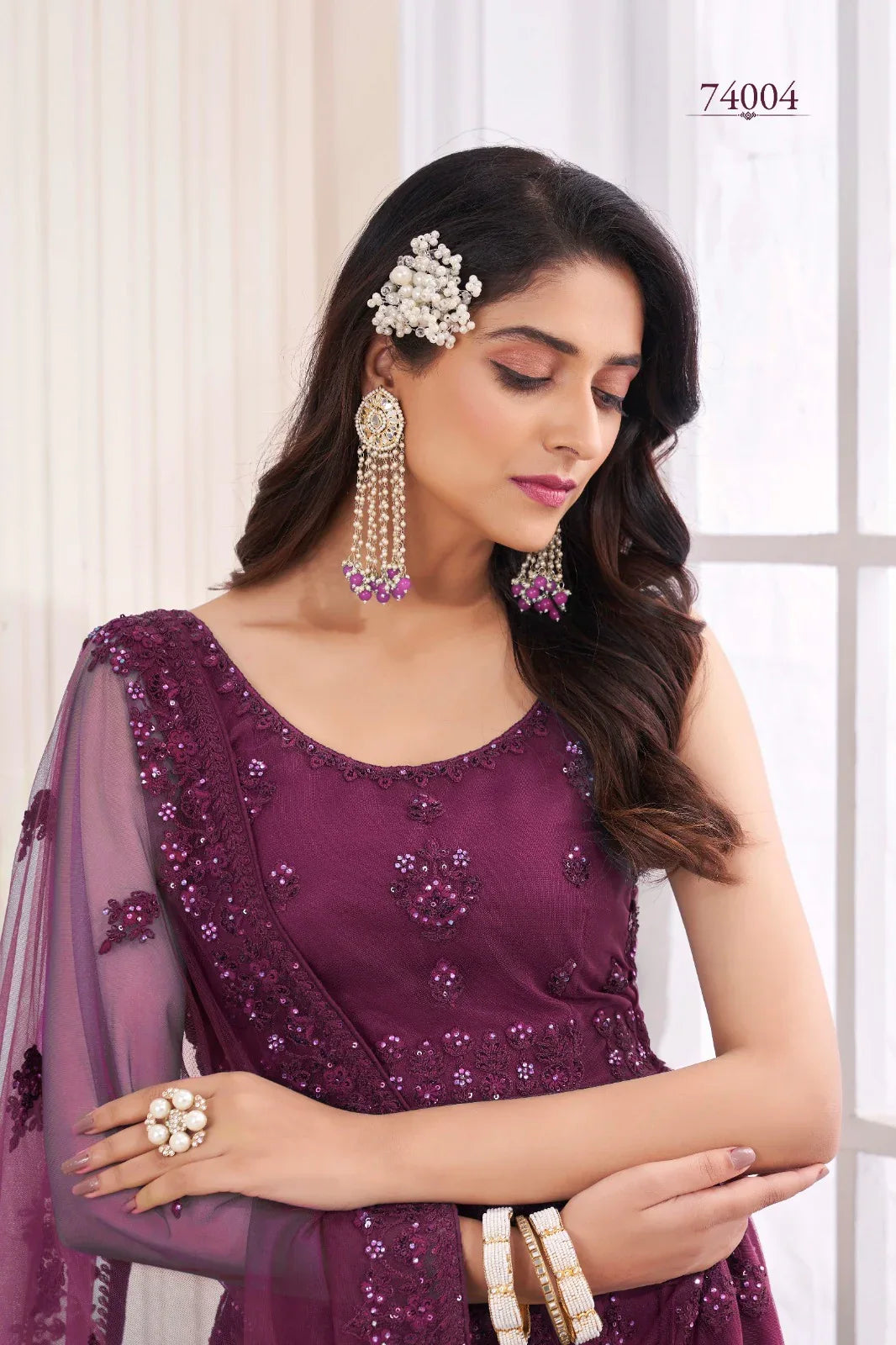 Volume 48 Designer Occasion Wear Lehenga D.No 74004 - Anant Exports
