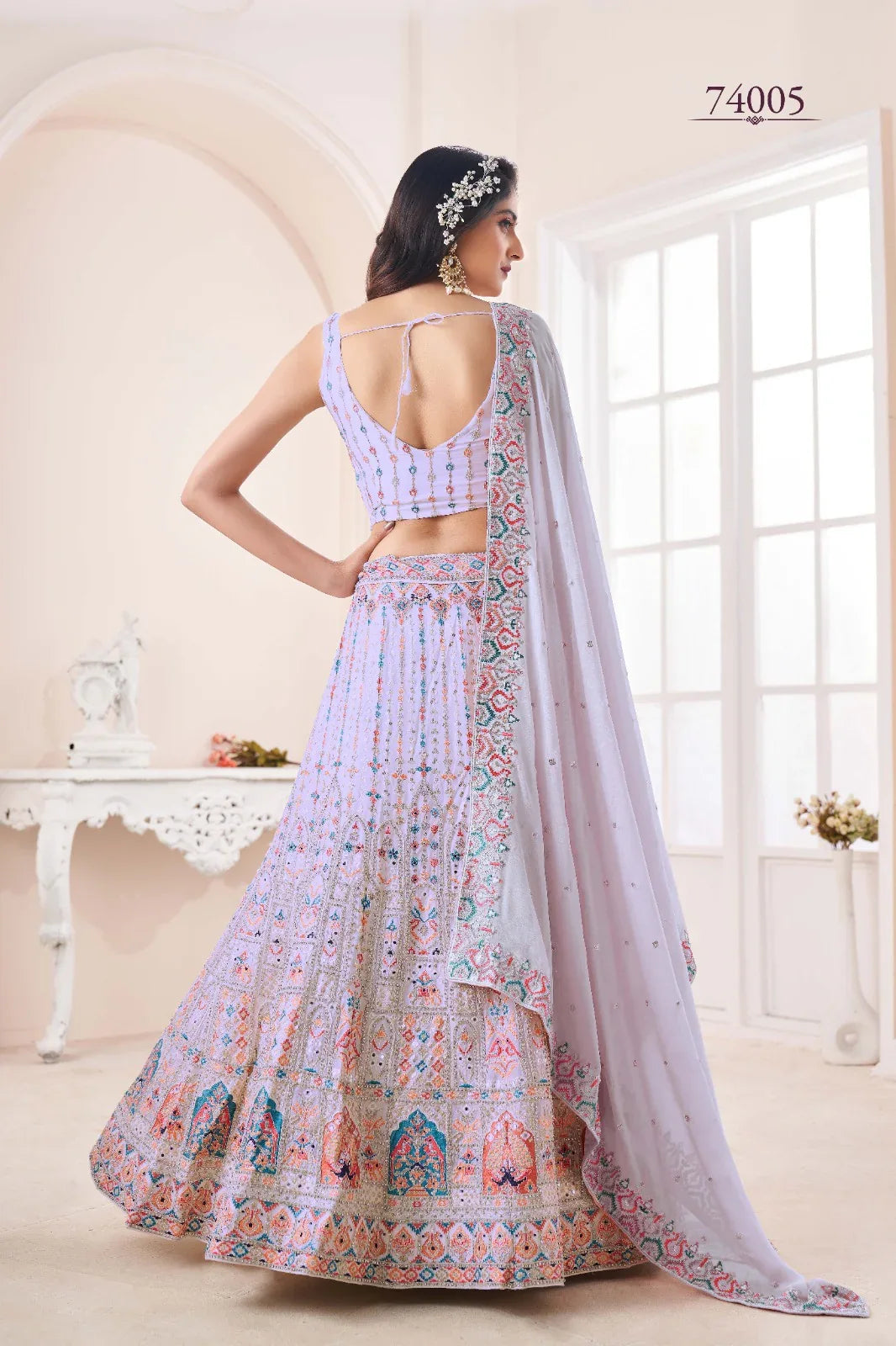 Volume 48 Designer Occasion Wear Lehenga D.No 74005 - Anant Exports