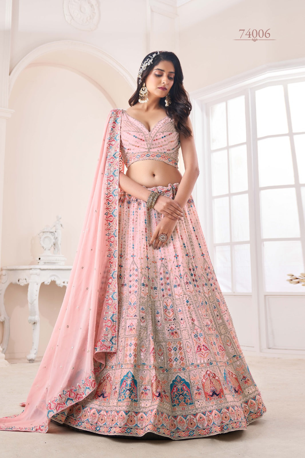 Volume 48 Designer Occasion Wear Lehenga D.No 74006