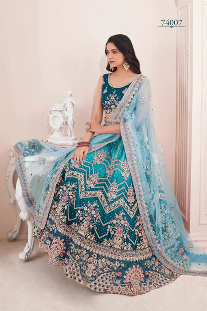 Volume 48 Designer Occasion Wear Lehenga D.No 74007 - Anant Exports