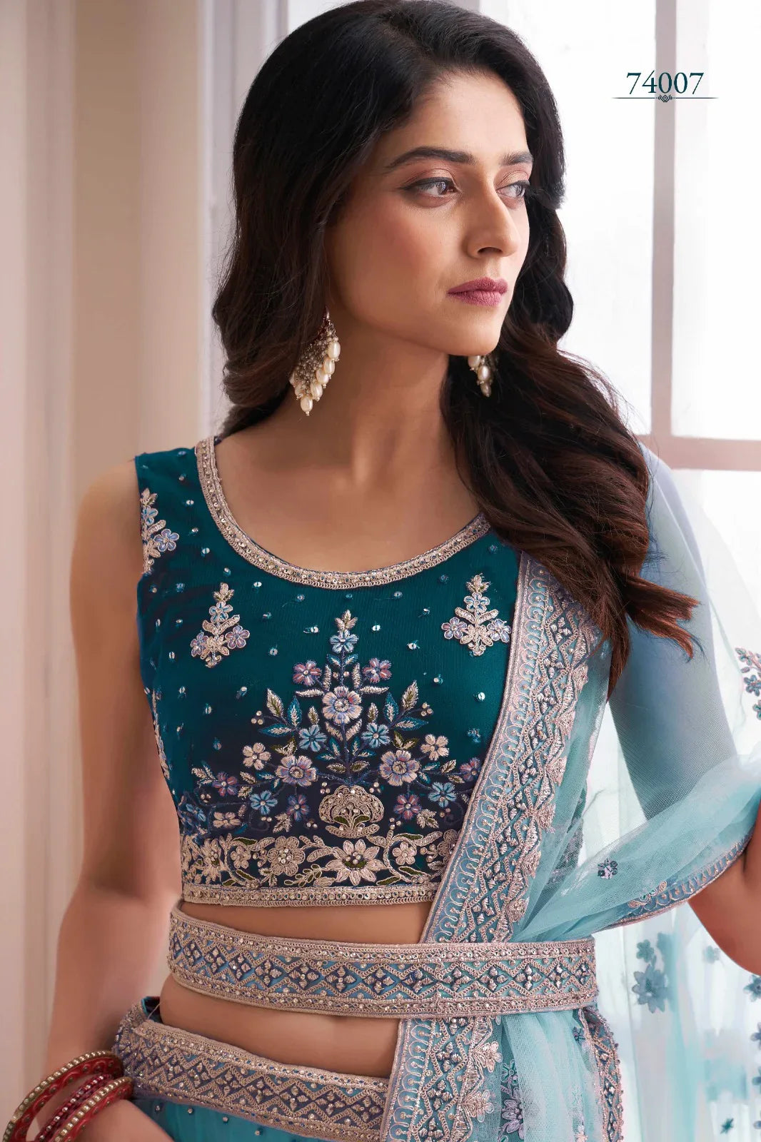 Volume 48 Designer Occasion Wear Lehenga D.No 74007 - Anant Exports