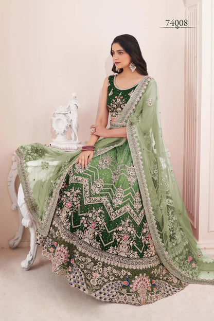 Volume 48 Designer Occasion Wear Lehenga D.No 74008 - Anant Exports