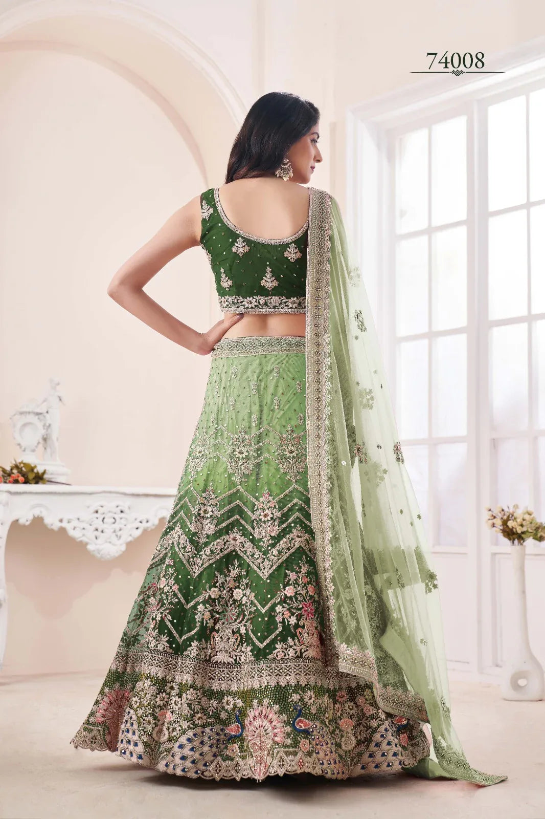 Volume 48 Designer Occasion Wear Lehenga D.No 74008 - Anant Exports