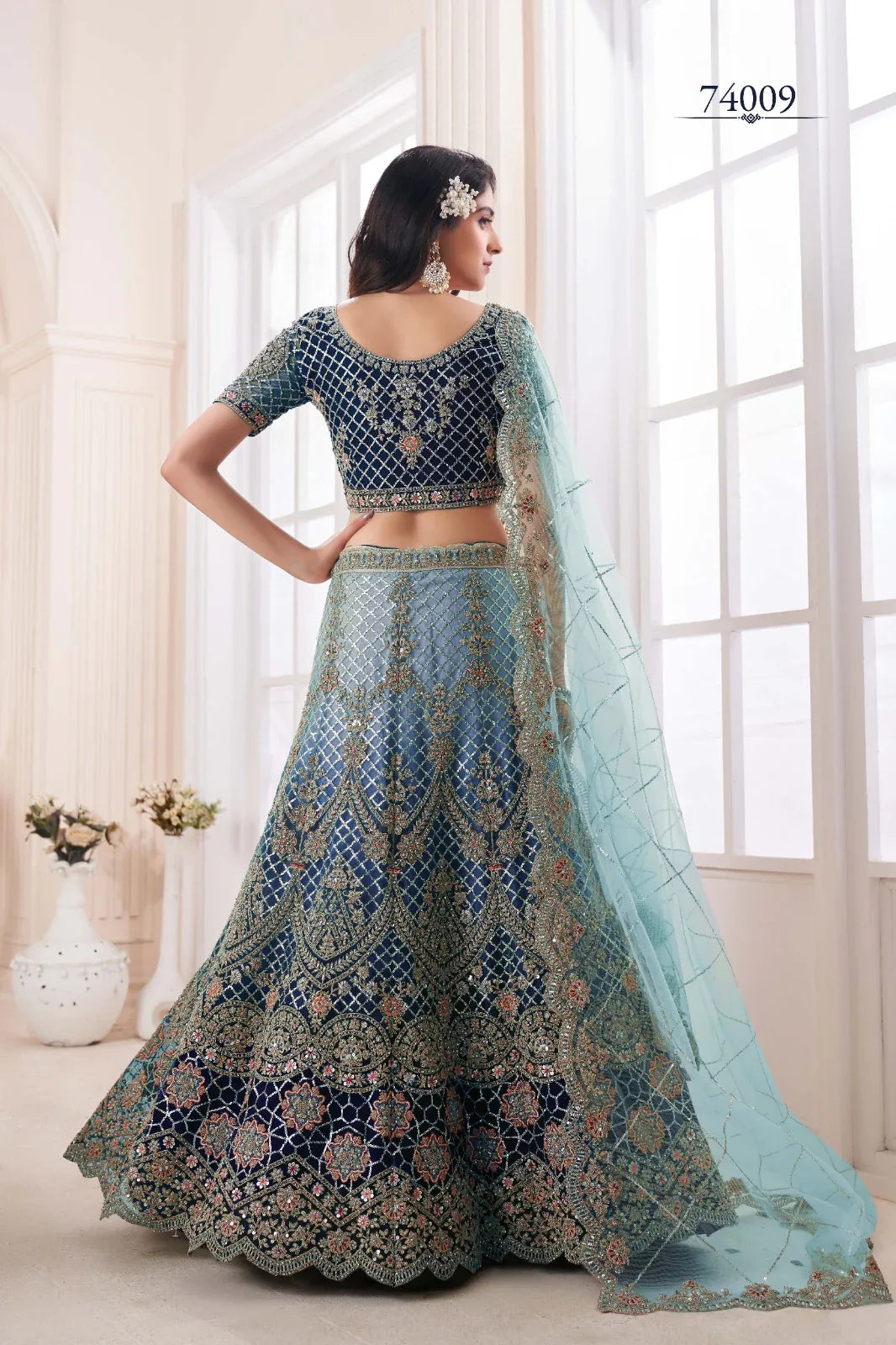 Volume 48 Designer Occasion Wear Lehenga D.No 74009 - Anant Exports