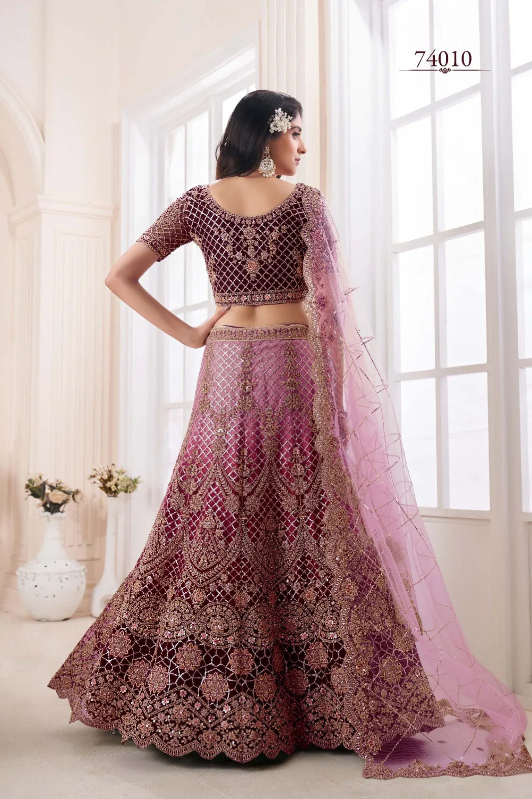 Volume 48 Designer Occasion Wear Lehenga D.No 74010 - Anant Exports