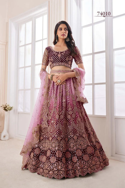 Volume 48 Designer Occasion Wear Lehenga D.No 74010 - Anant Exports