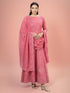 SINGLES OCCASION WEAR PINK GOWN D.NO 61 - Anant Exports