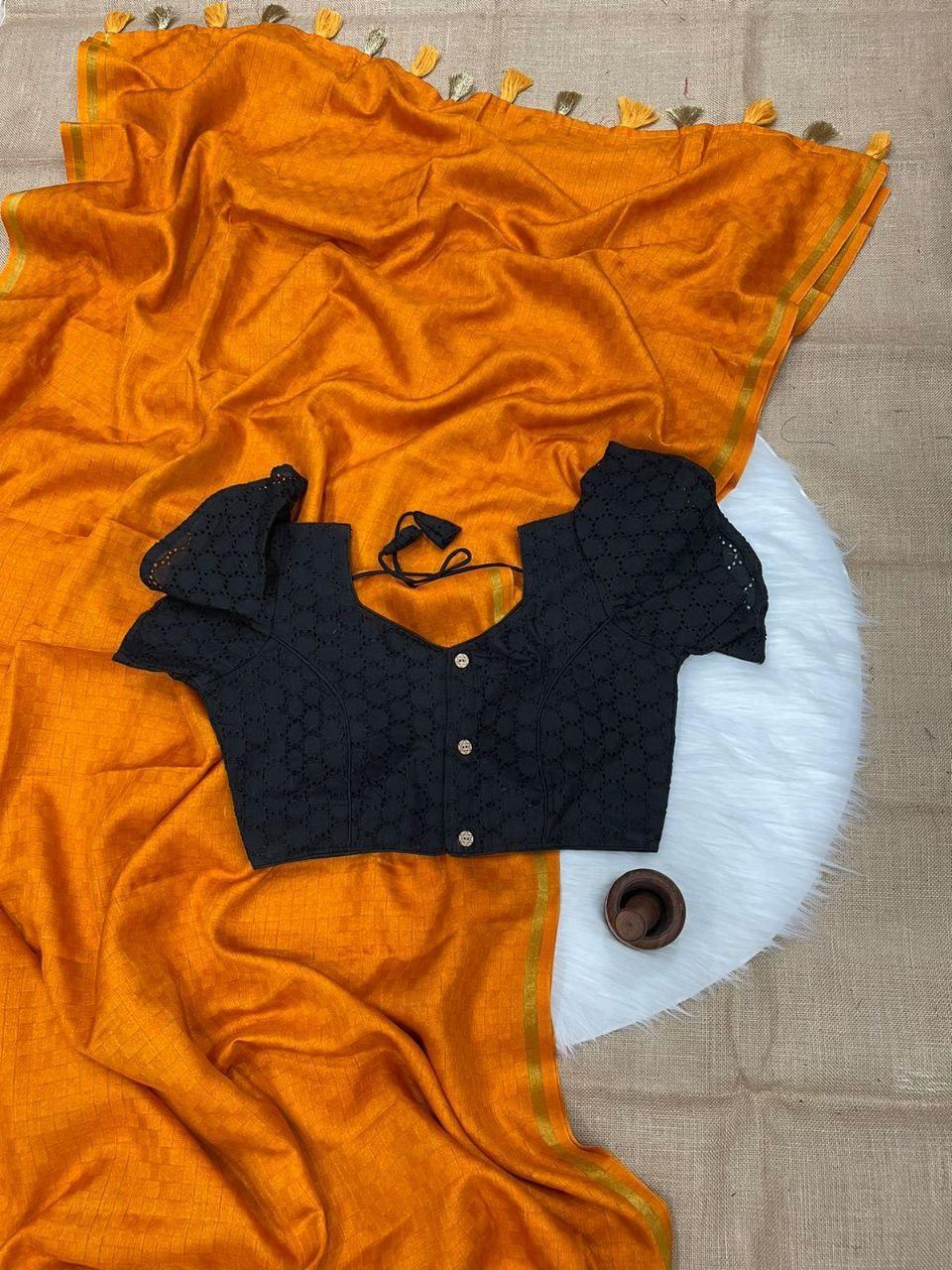 Hk1 Chinon Crush Blouse - Anant Exports