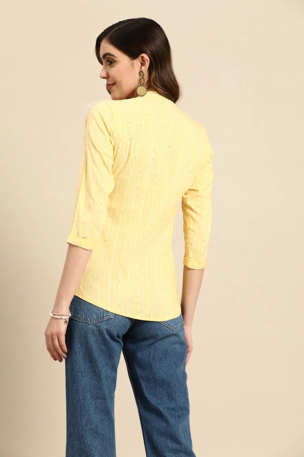 KALI VOL 01 WESTERN SHORT TOP - Anant Exports