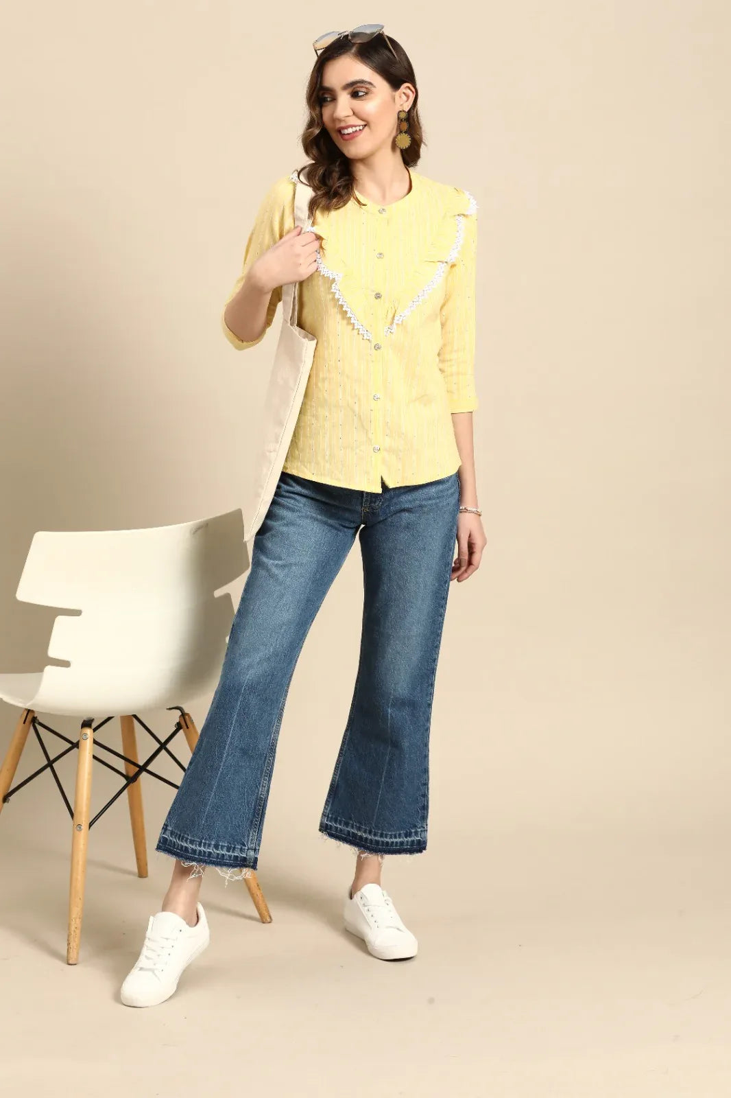 KALI VOL 01 WESTERN SHORT TOP - Anant Exports