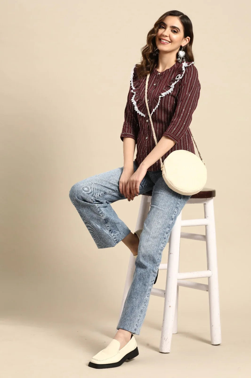 KALI VOL 01 WESTERN SHORT TOP - Anant Exports