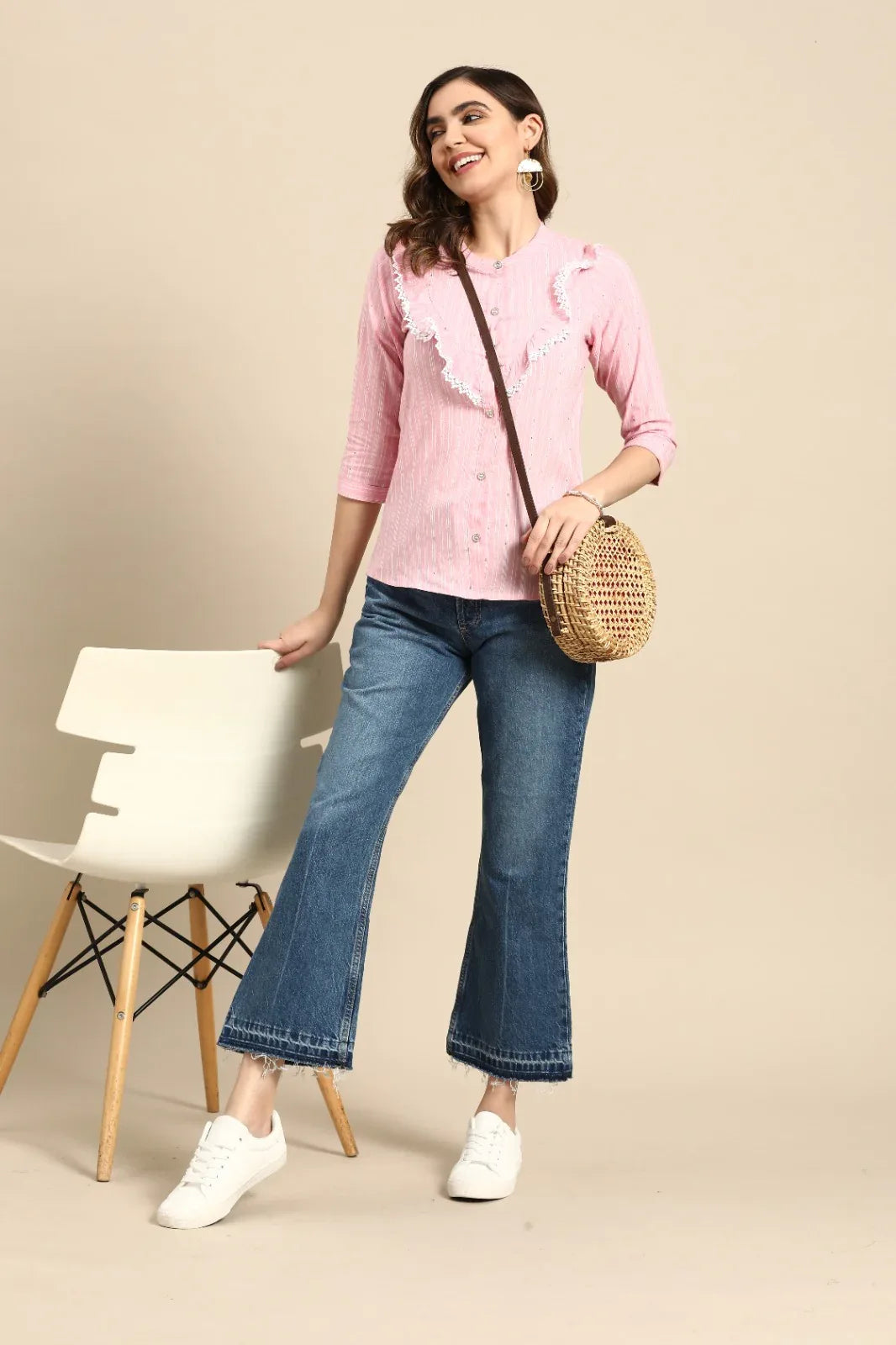 KALI VOL 01 WESTERN SHORT TOP - Anant Exports