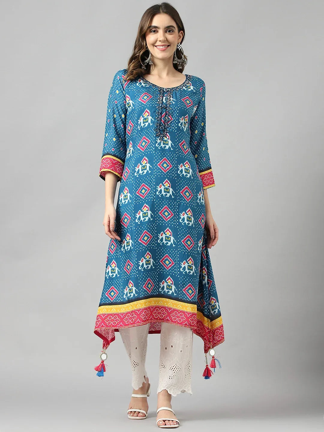 SAMIRA VOL 08 FESTIVE WEAR KURTI - Anant Exports