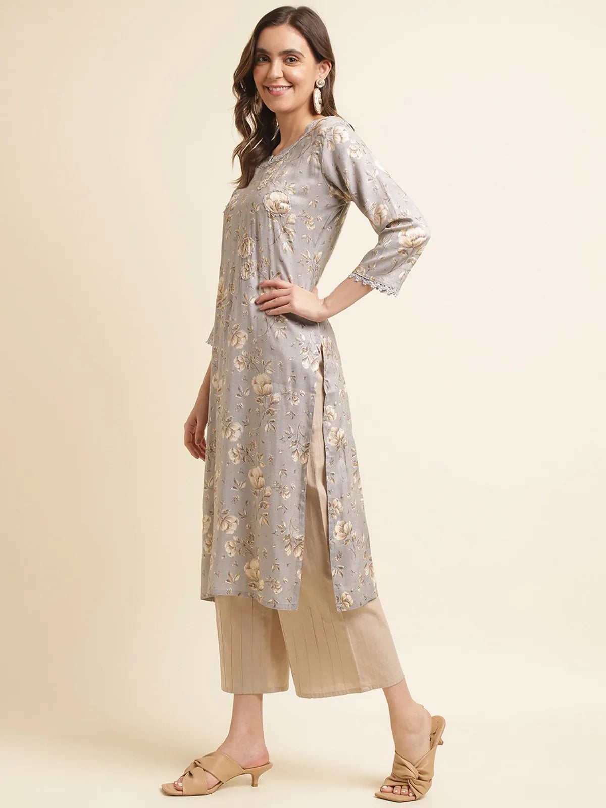 PRASUTI VOL 03 FESTIVE WEAR KURTI D.NO. K1927 - Anant Exports