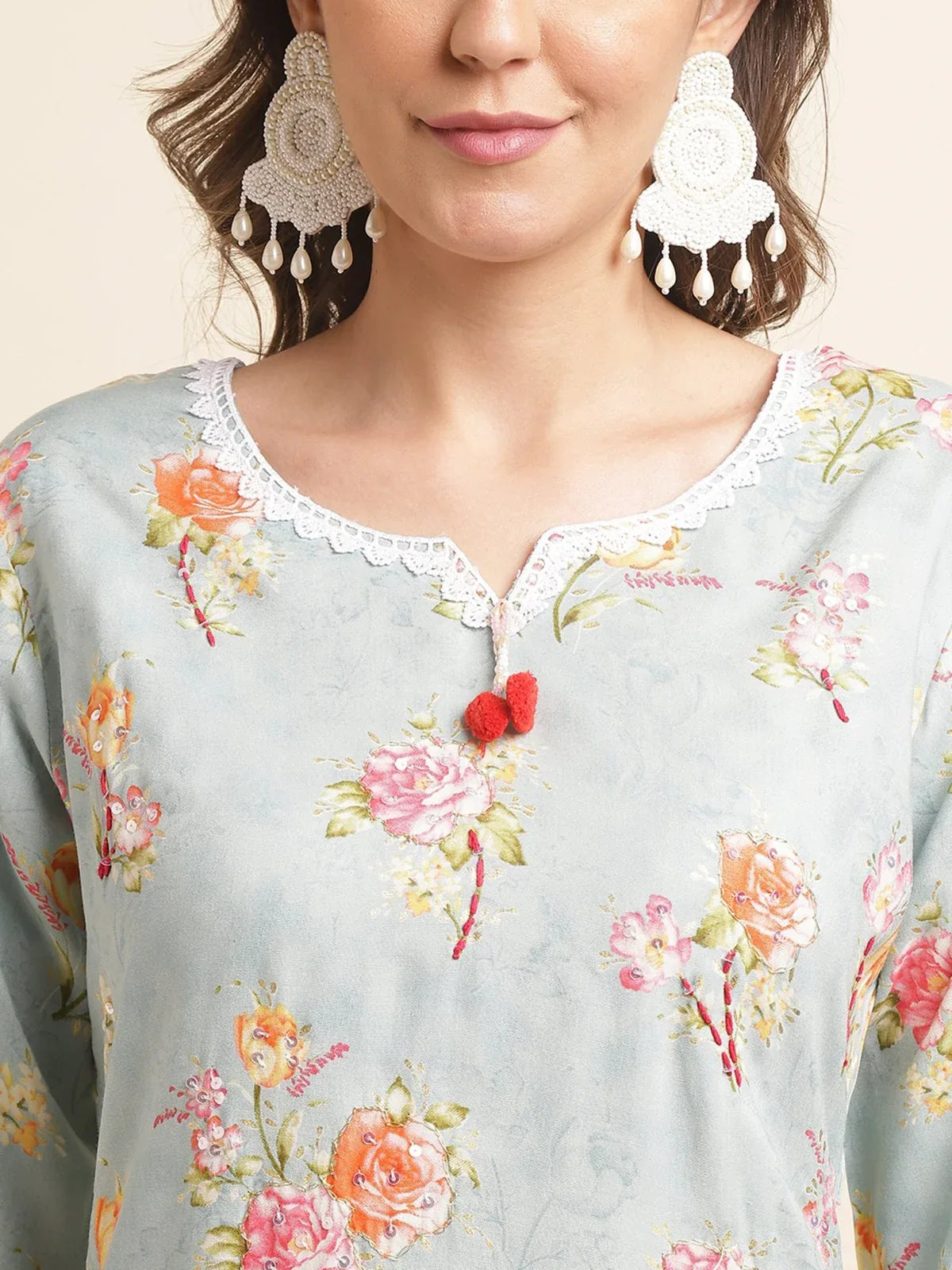 PRASUTI VOL 03 FESTIVE WEAR KURTI D.NO. K1930 - Anant Exports