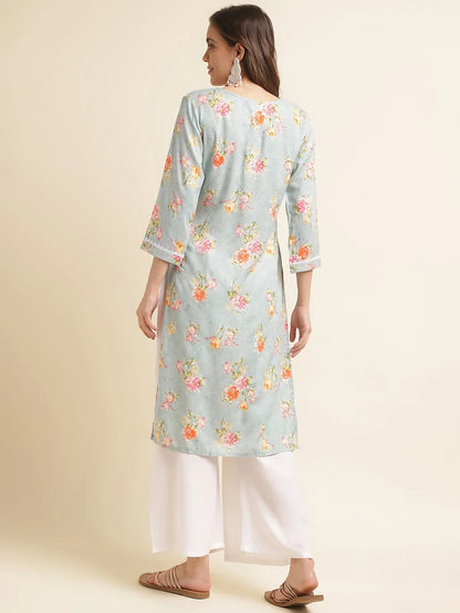 PRASUTI VOL 03 FESTIVE WEAR KURTI D.NO. K1930 - Anant Exports
