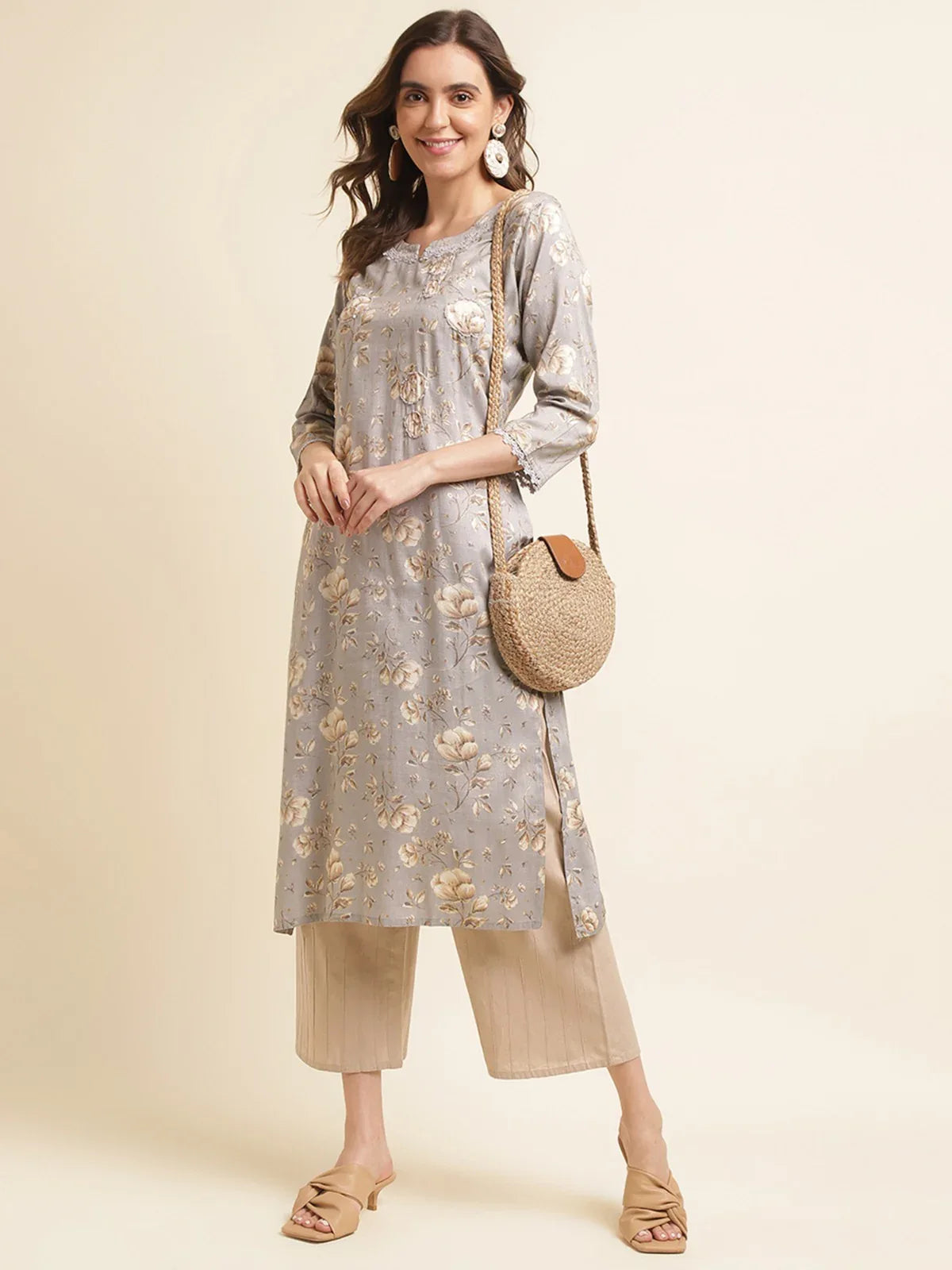 PRASUTI VOL 03 FESTIVE WEAR KURTI D.NO. K1927 - Anant Exports