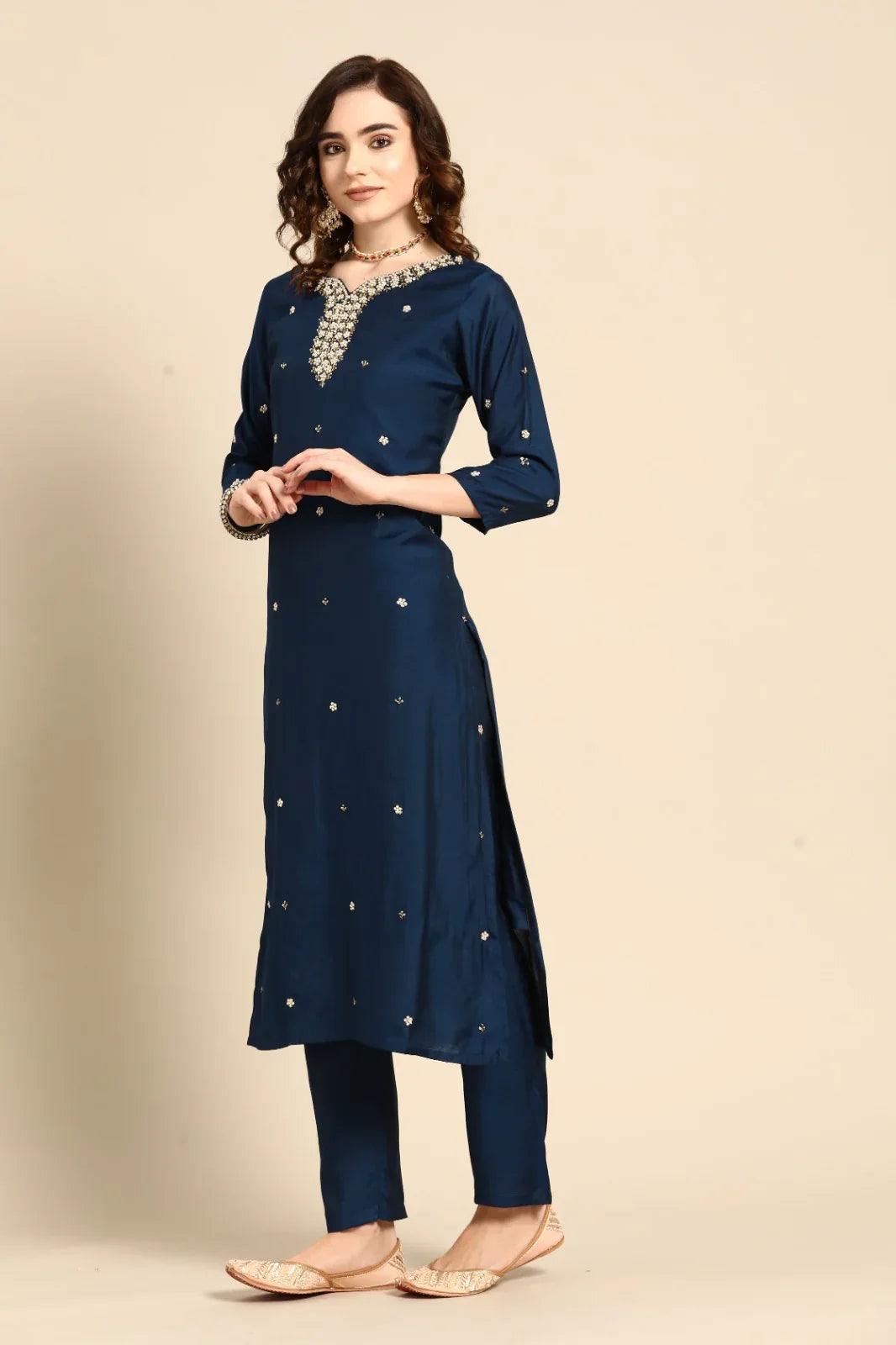 DISHA FESTIVE WEAR KURTI SET D.NO. 46063 - Anant Exports