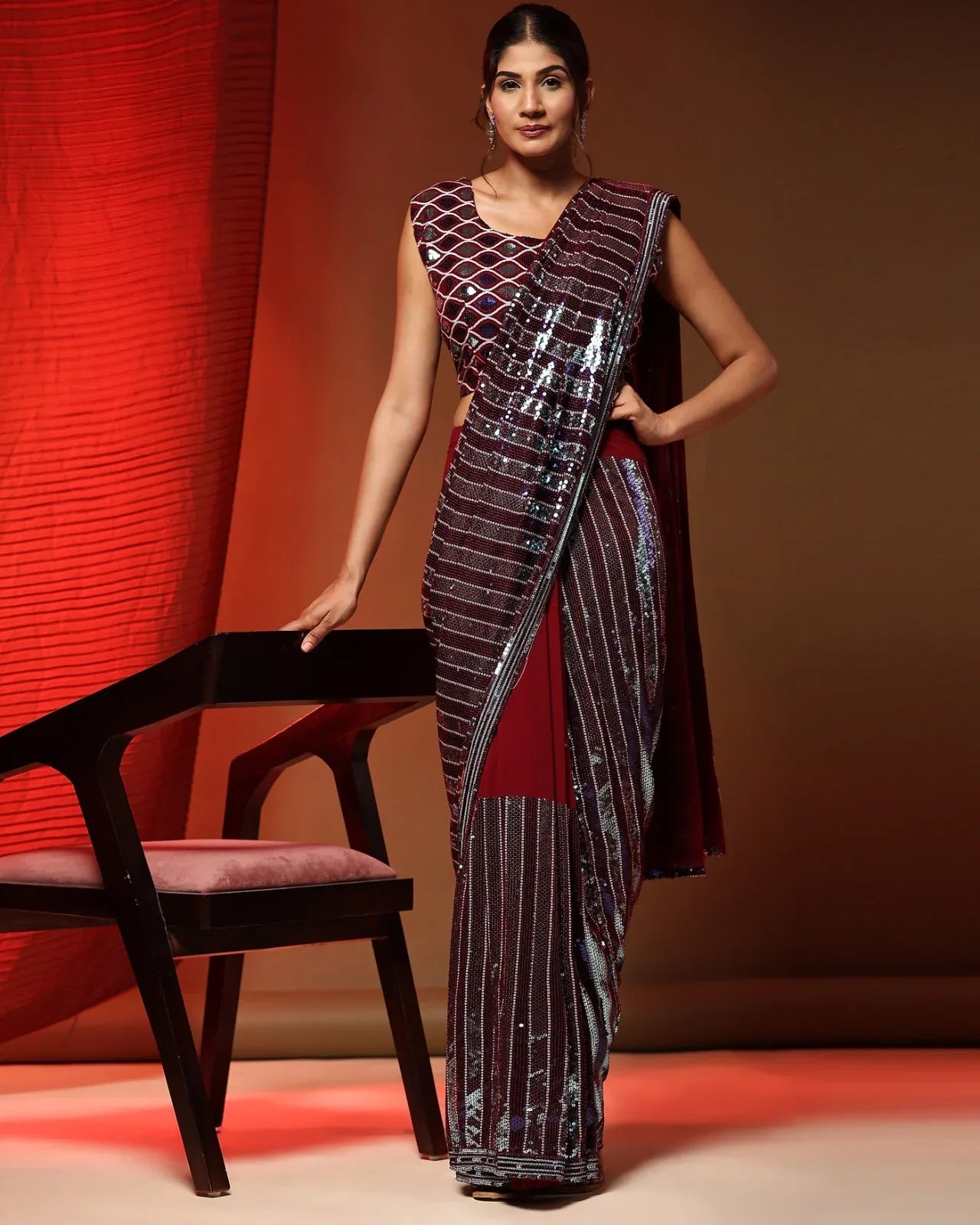 READY TO WEAR SAREE D.NO. 254 - Anant Exports