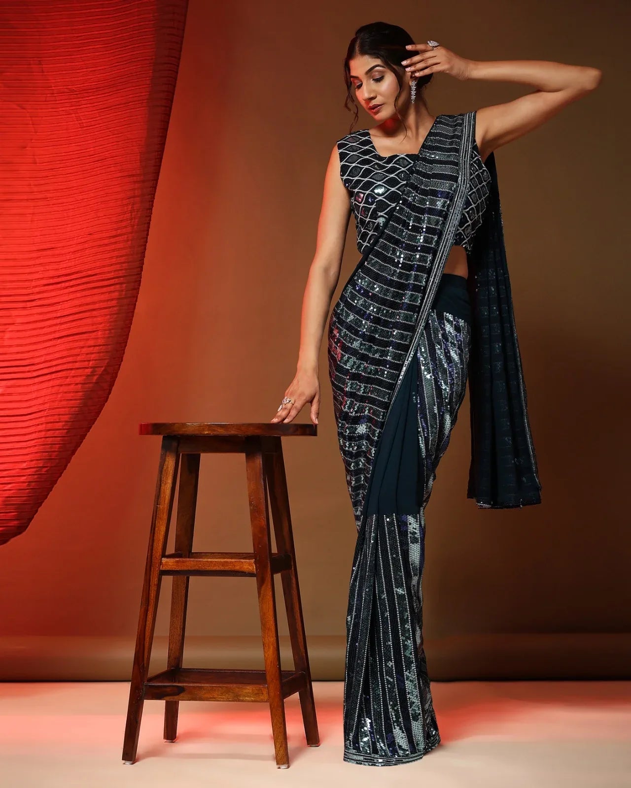 READY TO WEAR SAREE D.NO. 254 - Anant Exports