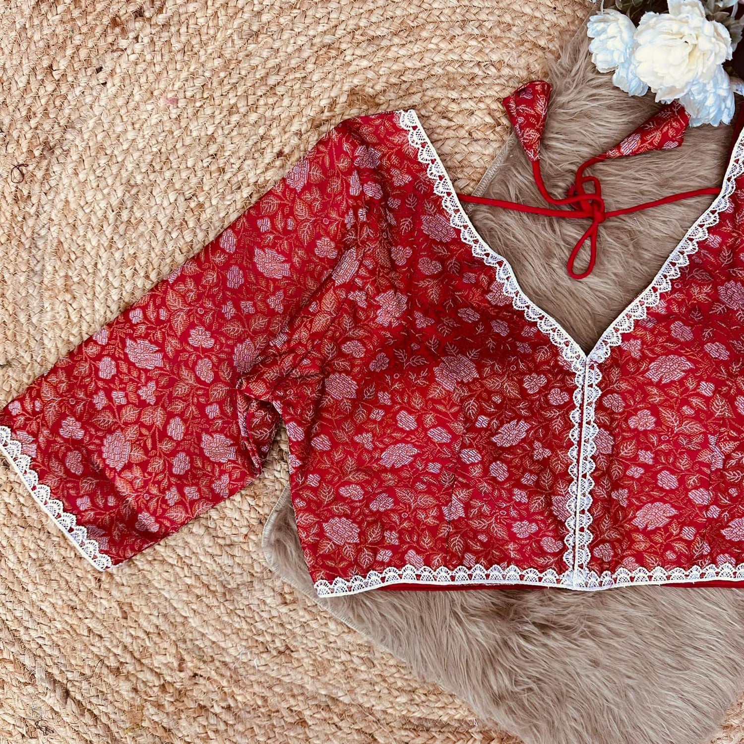 Fancy Banarasi Silk Blouse - Anant Exports