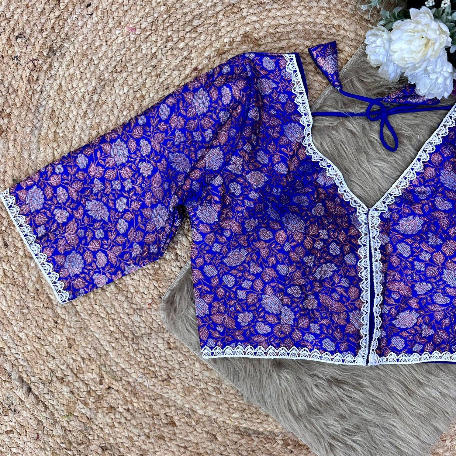 Fancy Banarasi Silk Blouse - Anant Exports