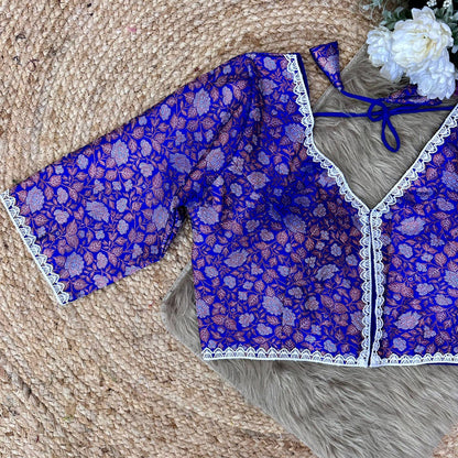 Fancy Banarasi Silk Blouse - Anant Exports
