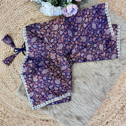Fancy Banarasi Silk Blouse - Anant Exports