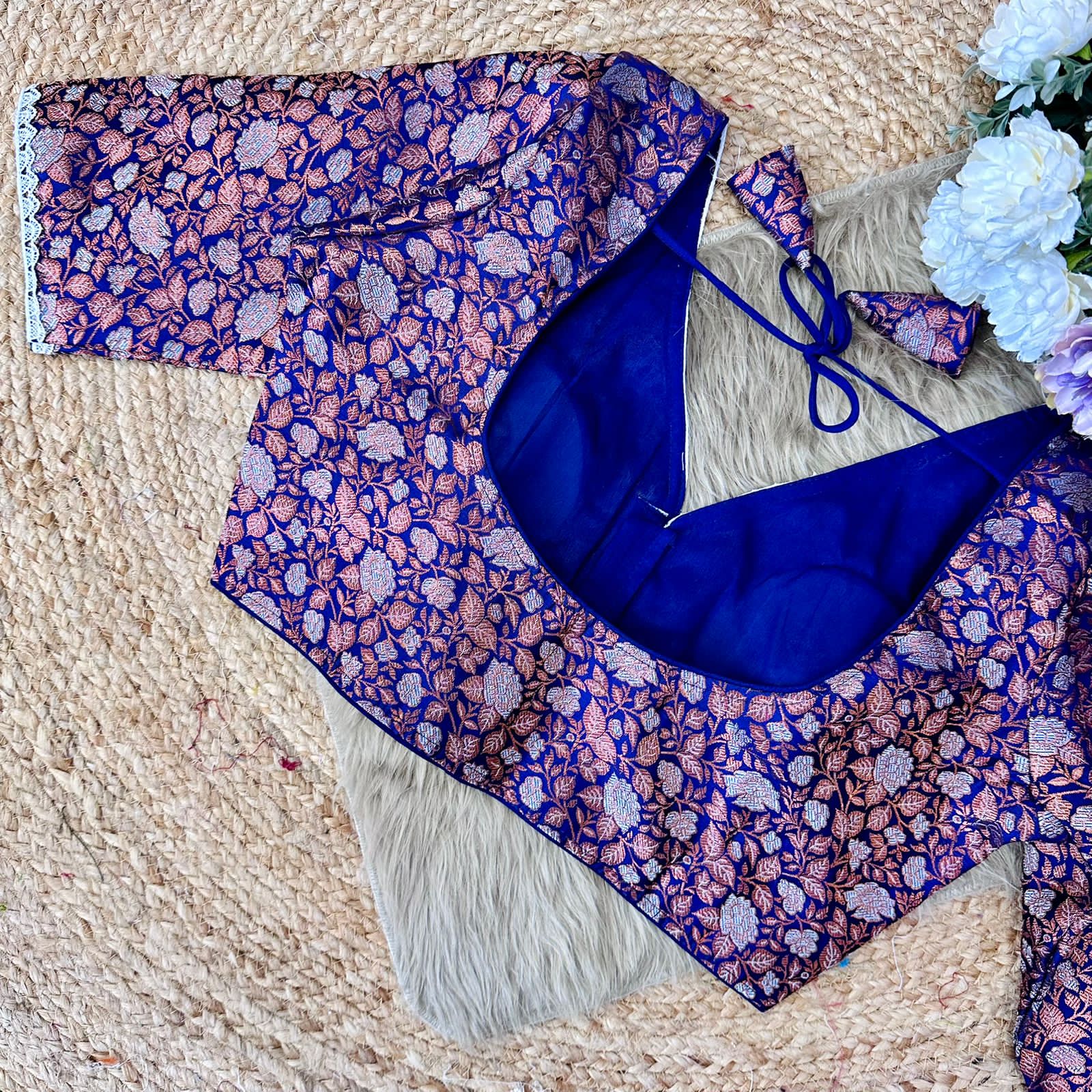 Fancy Banarasi Silk Blouse