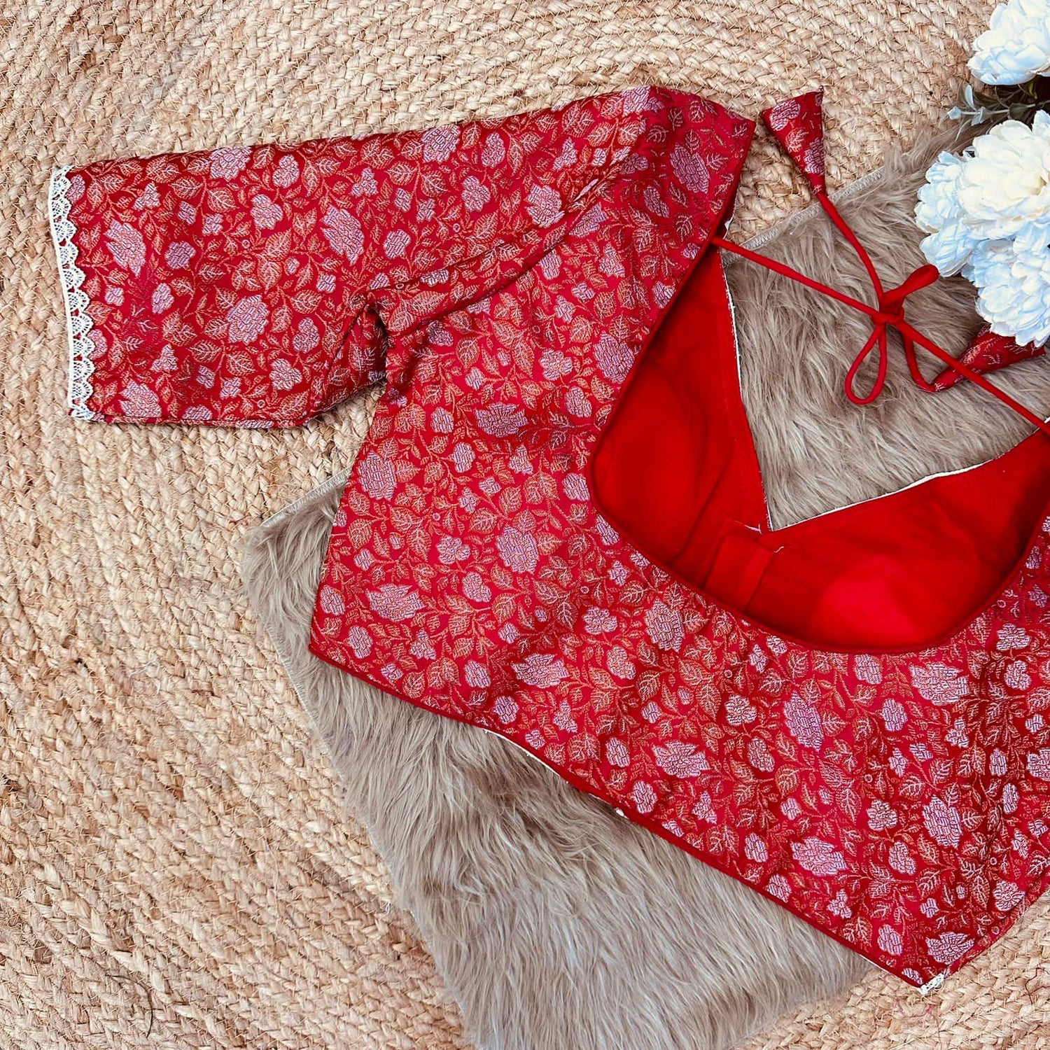 Fancy Banarasi Silk Blouse - Anant Exports