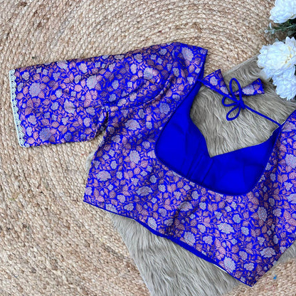 Fancy Banarasi Silk Blouse - Anant Exports