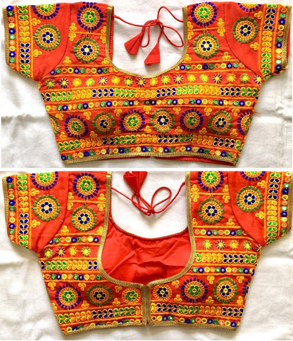 NAVRATRI SPECIAL GOLA LINE BLOUSE - Anant Exports