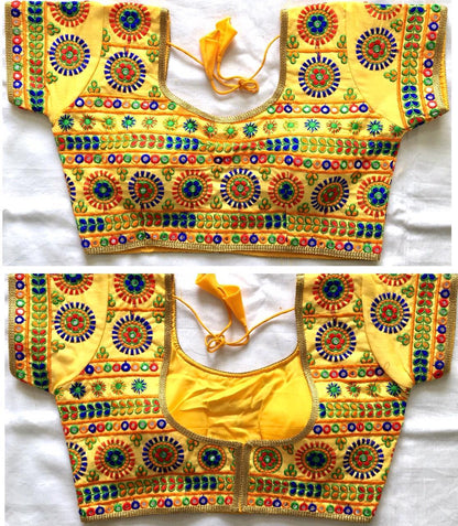 NAVRATRI SPECIAL GOLA LINE BLOUSE - Anant Exports
