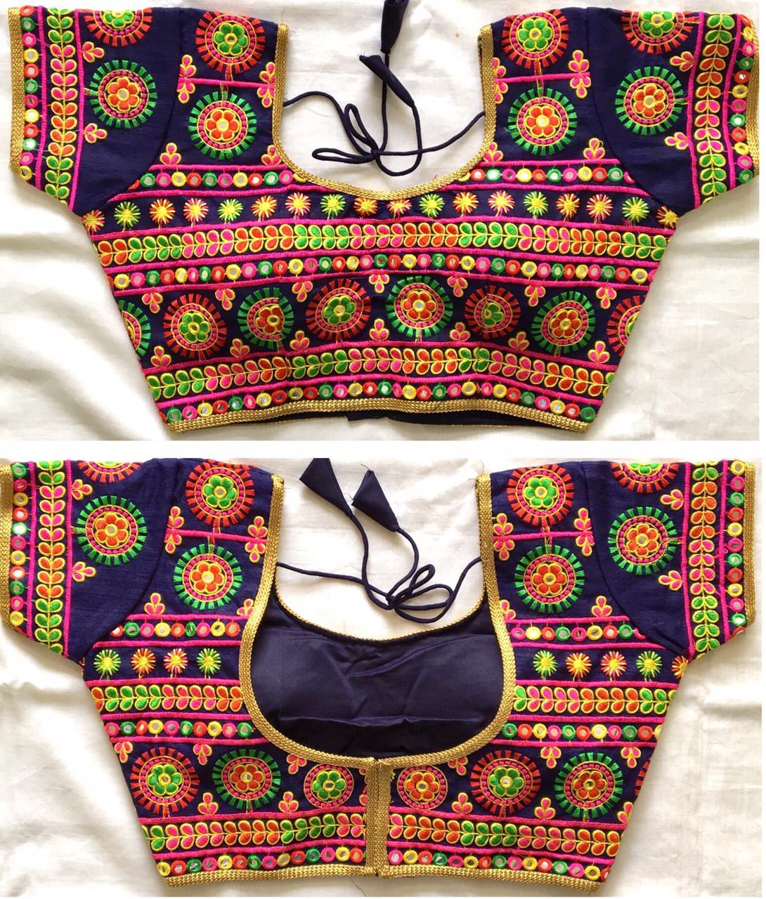 NAVRATRI SPECIAL GOLA LINE BLOUSE - Anant Exports