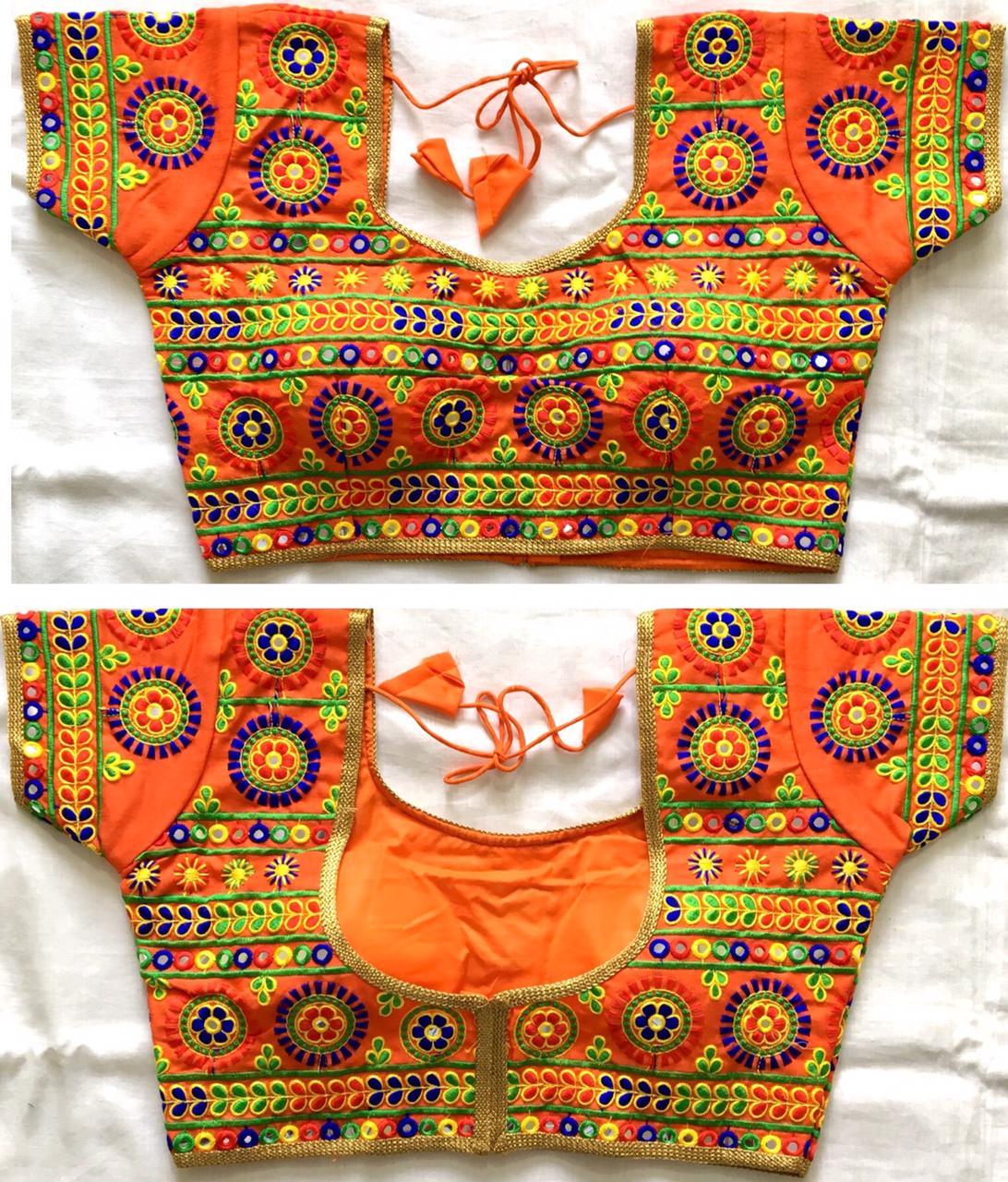 NAVRATRI SPECIAL GOLA LINE BLOUSE - Anant Exports