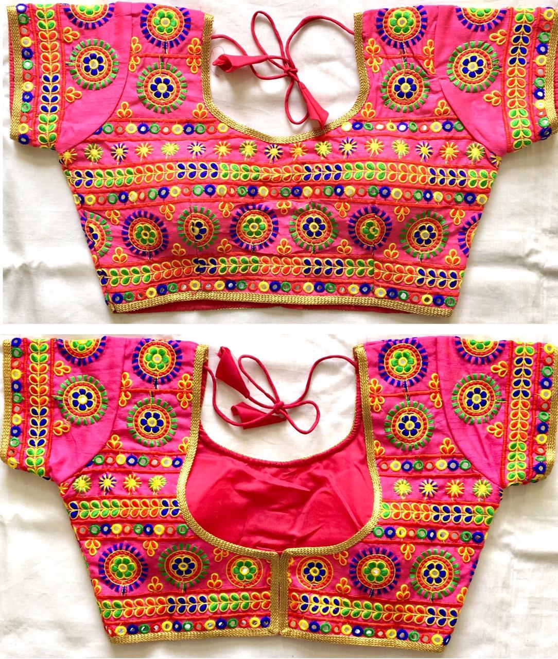 NAVRATRI SPECIAL GOLA LINE BLOUSE - Anant Exports