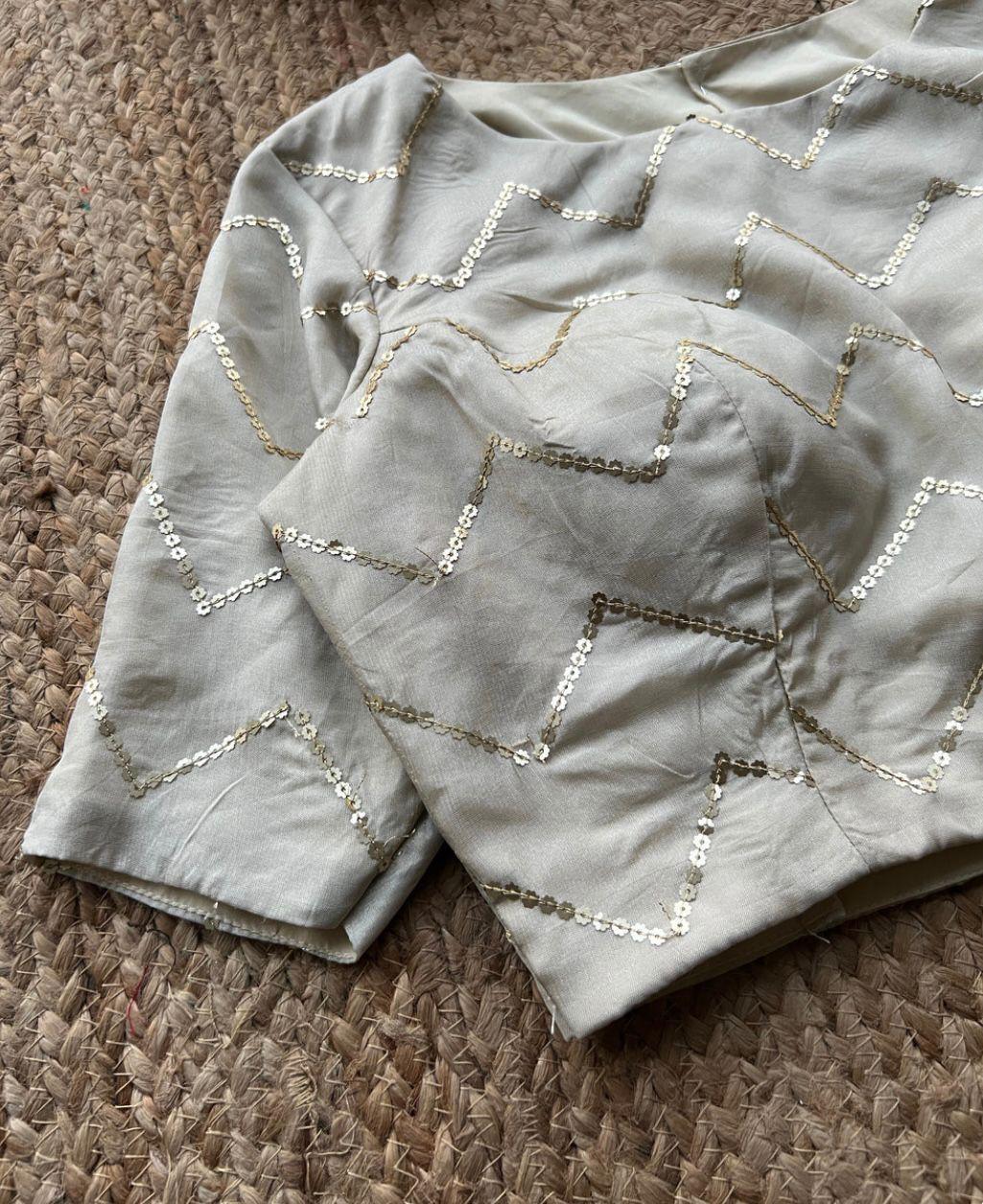 Beautiful Sequence Work Blouse - Anant Exports