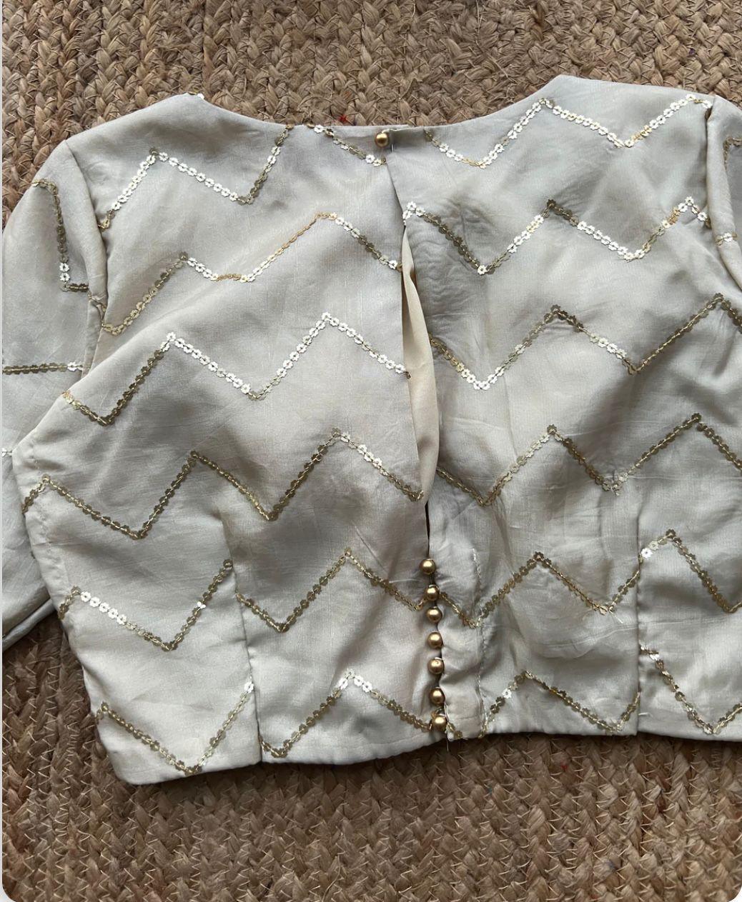 Beautiful Sequence Work Blouse - Anant Exports
