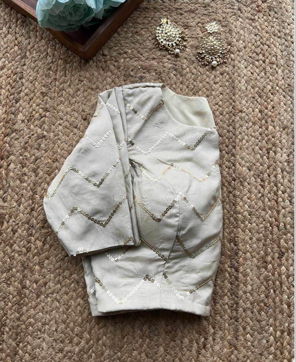 Beautiful Sequence Work Blouse