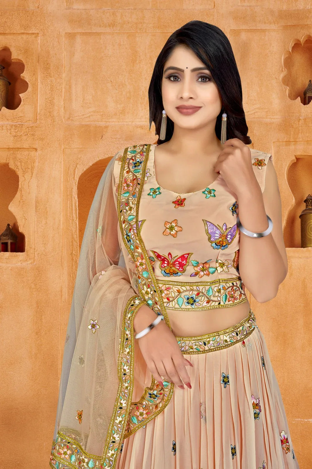 READYMADE CROP TOP LEHENGA D.NO. C1943 - Anant Exports