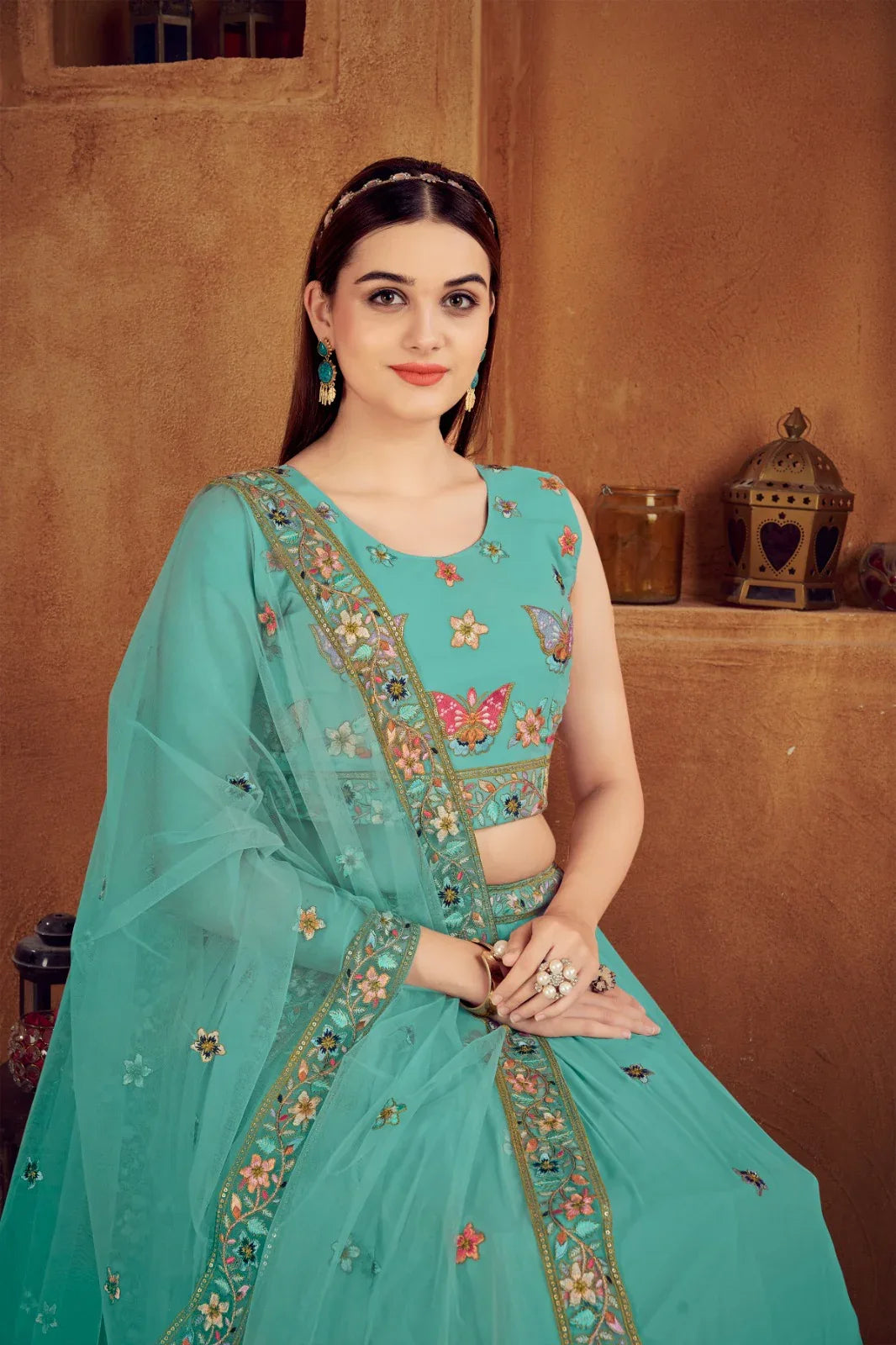 READYMADE CROP TOP LEHENGA D.NO. C1943 - Anant Exports