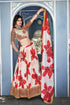 PARTY WEAR PRINTED SEQUINS WORK LEHENGA - Anant Exports