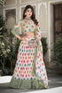 PARTY WEAR PRINTED SEQUINS WORK LEHENGA - Anant Exports