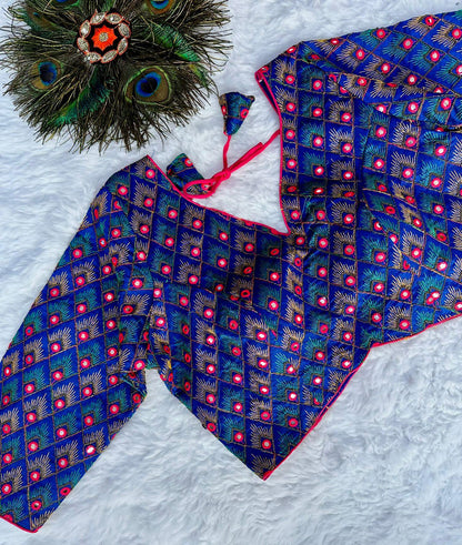 Party Wear Blooming Silk Blouse - Anant Exports