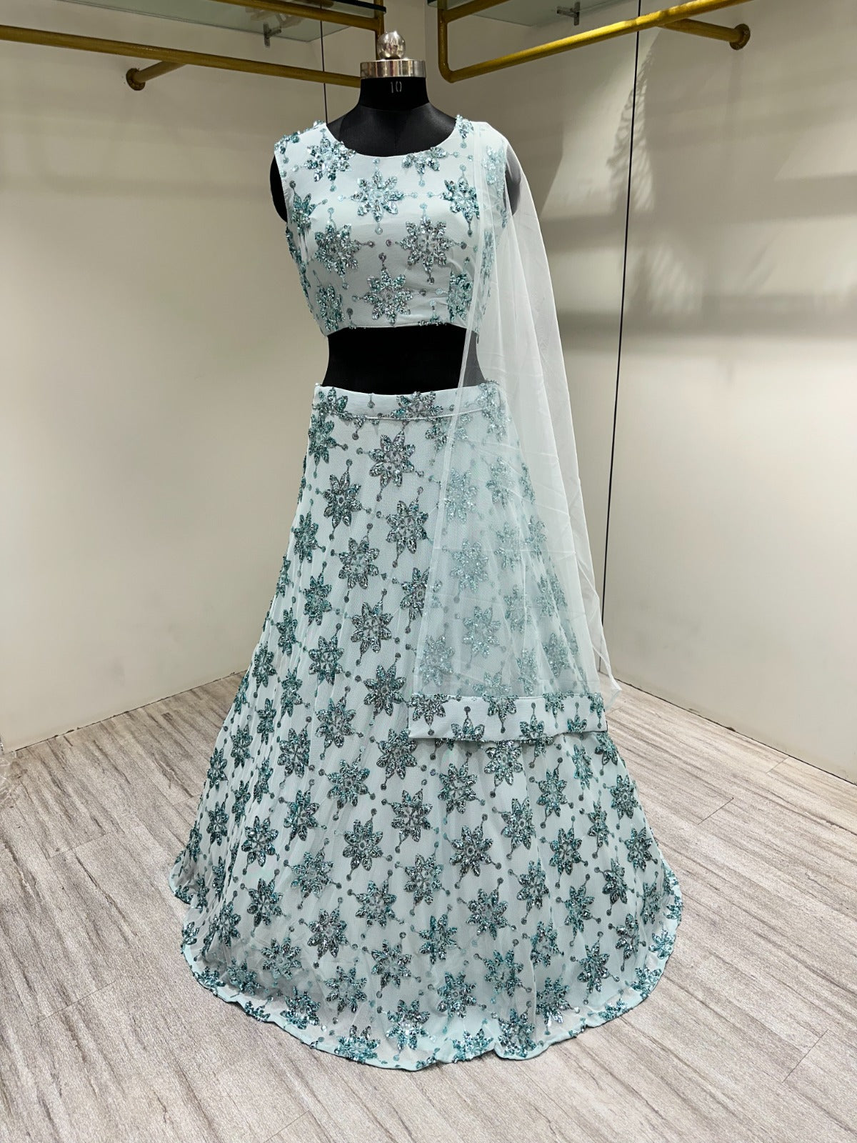 READYMADE CROP TOP LEHENGA D.NO. C1904