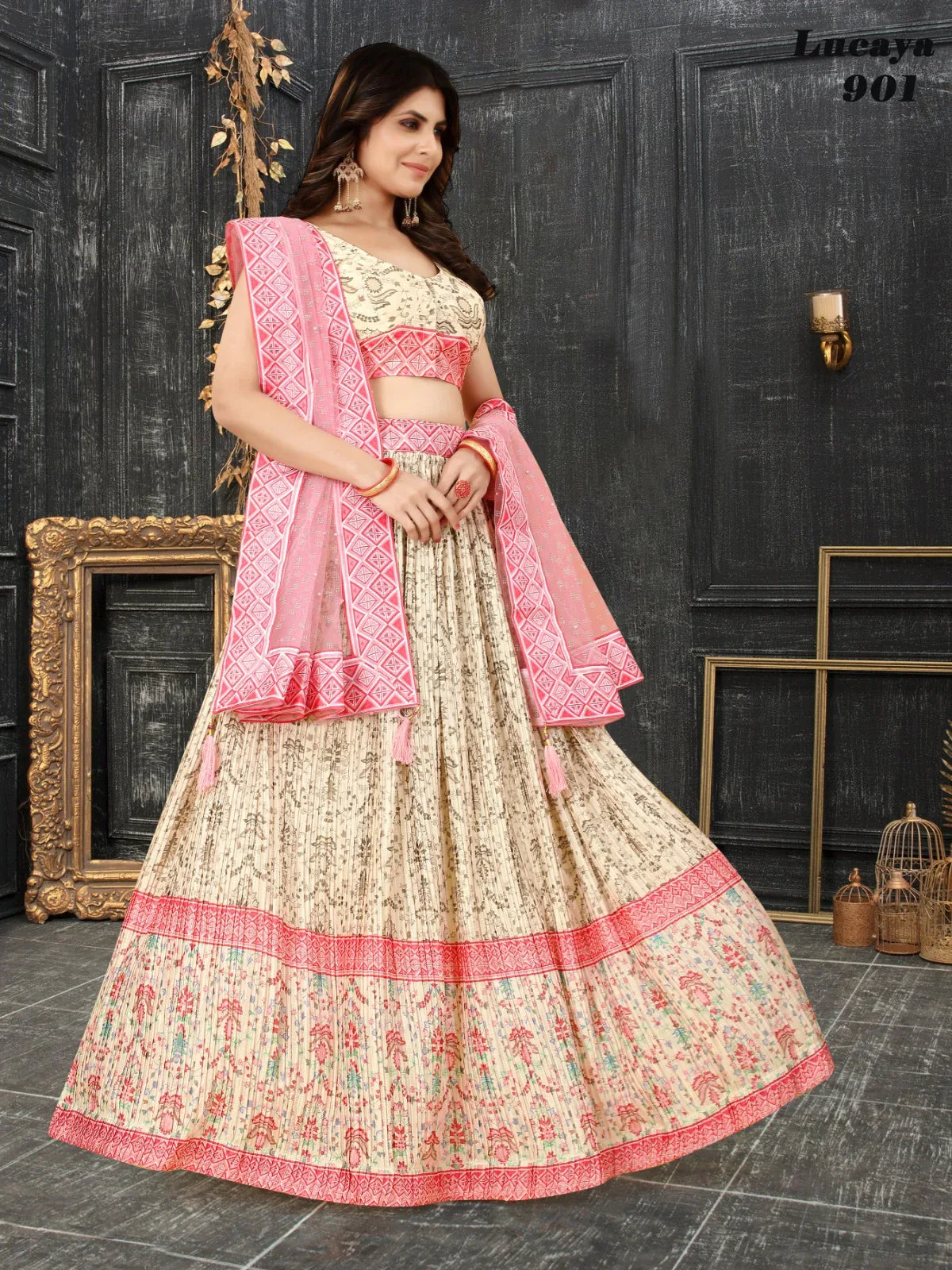 Lucaya Vol 9 Party Wear Lehenga Choli D.No. 901 - Anant Exports
