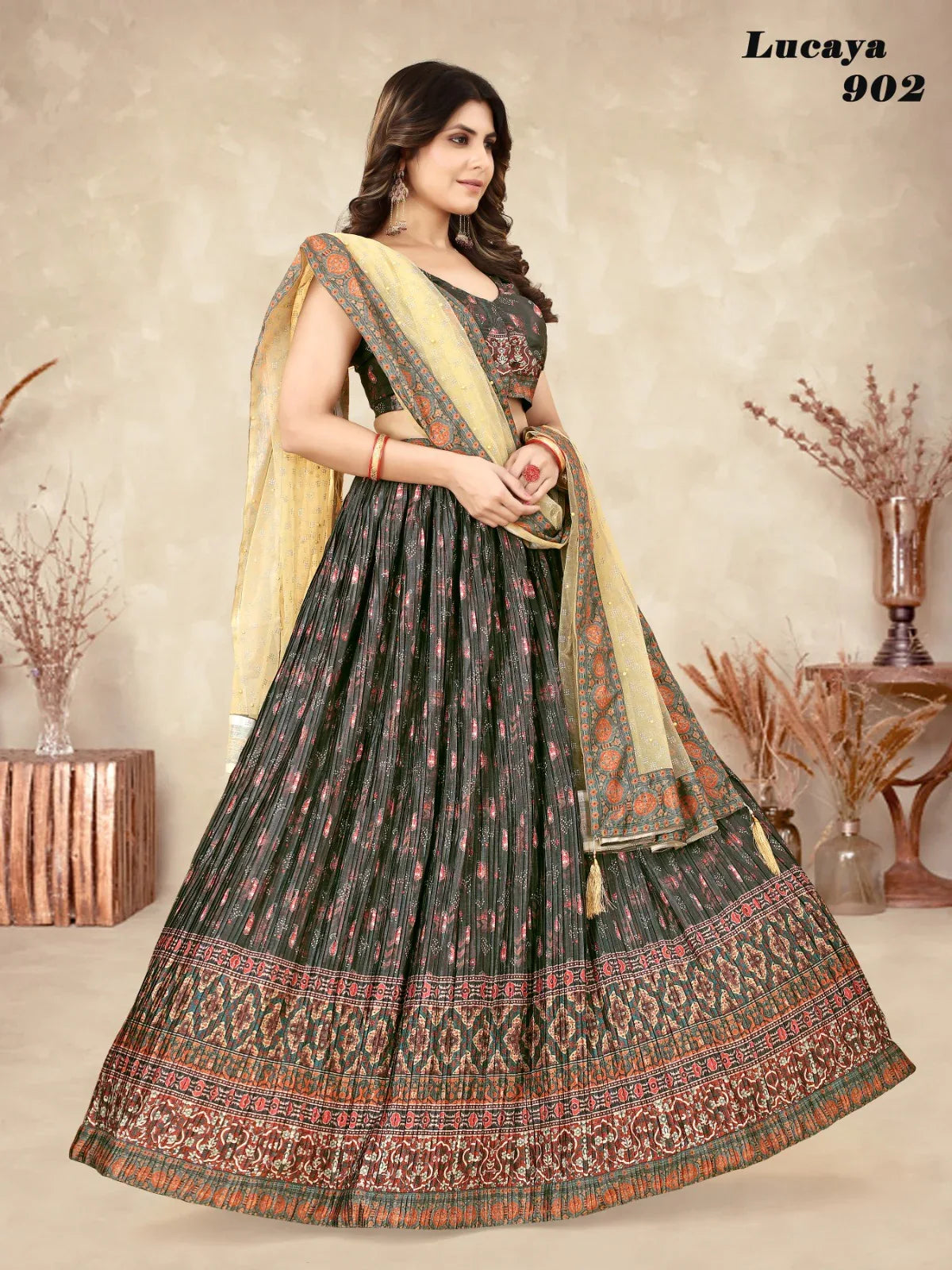 Lucaya Vol 9 Party Wear Lehenga Choli D.No. 904 - Anant Exports