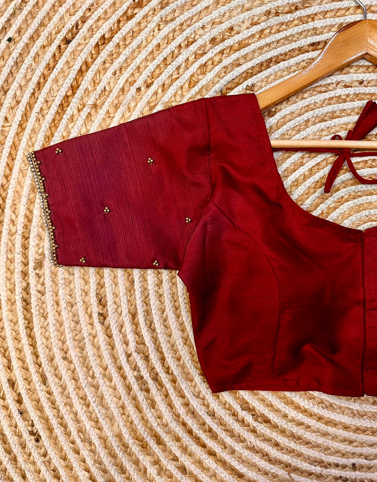 Festival Wear Blooming Silk Blouse