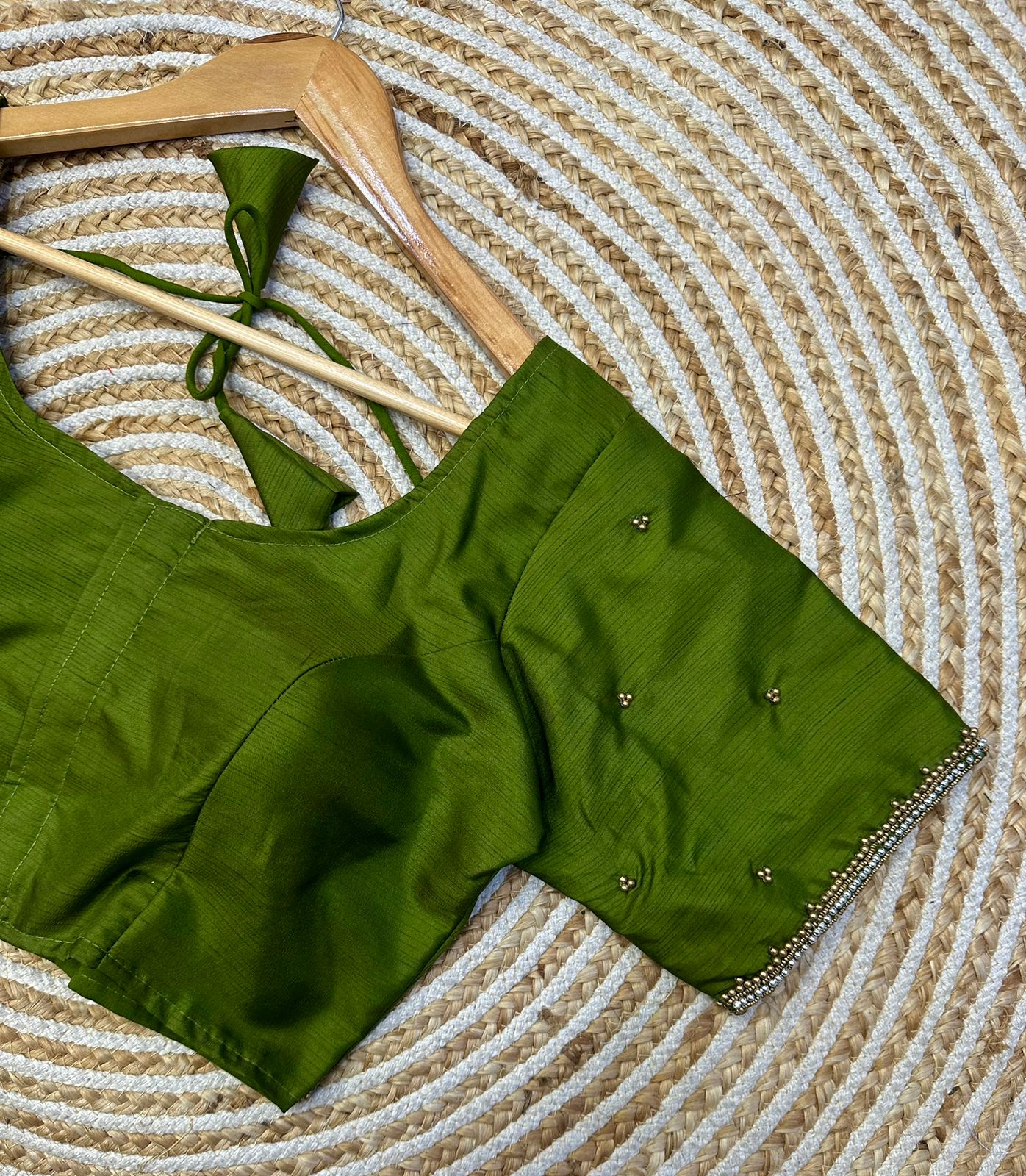 Festival Wear Blooming Silk Blouse