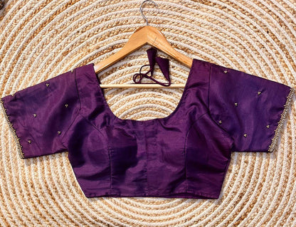 Festival Wear Blooming Silk Blouse